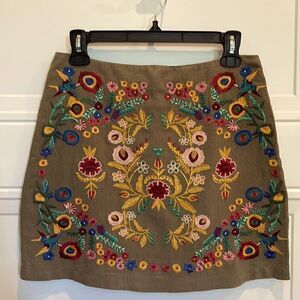Altar’d State Embroidered Miniskirt 